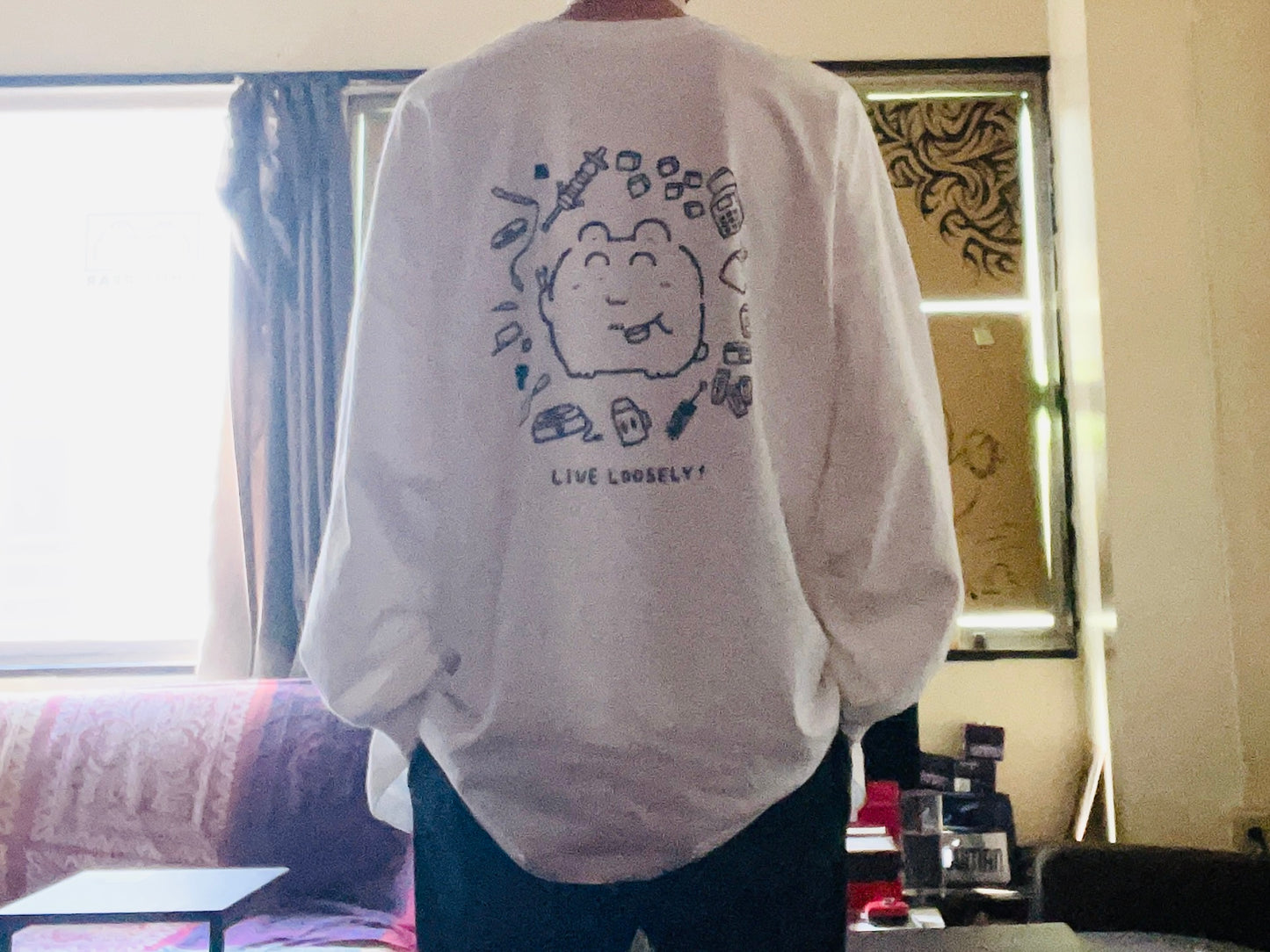 チルベアビッグシルエットロンT
